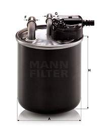 Palivový filtr MANN-FILTER WK 820/15