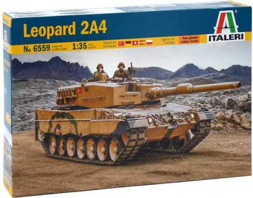 ITALERI Model Kit tank 6559 - Leopard 2A4 (1:35)