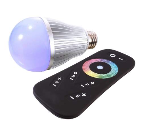 Light Impressions Deko-Light LED E27 RF RGBW dálkové ovladání E27 8,00 W 520 lm 3000 K stmívatelné  180136