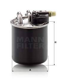 Palivový filtr MANN-FILTER WK 820/22