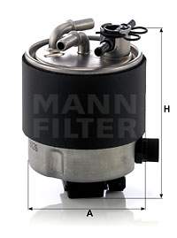 Palivový filtr MANN-FILTER WK 9026