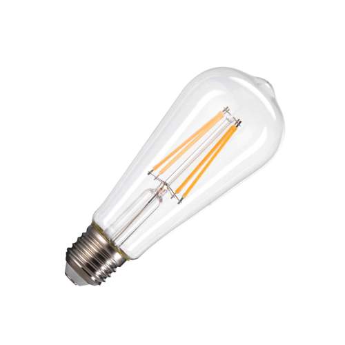 SLV BIG WHITE ST58 E27 LED světelný zdroj transparentní 7,5 W 2700 K CRI 90 320° 1005268