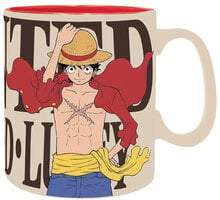 ABYstyle  Hrnek One Piece Luffy Wanted 460 ml