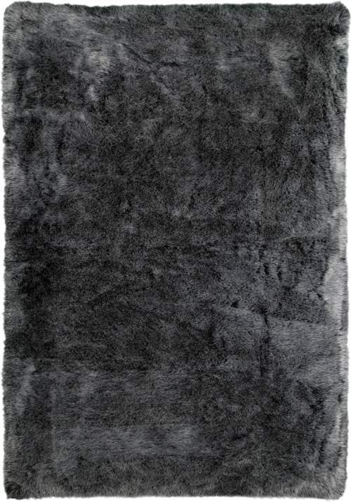 Obsession koberce Kusový koberec Samba 495 Anthracite - 160x230 cm Černá, Střední (80x160 - 164x240), Syntetický (umělý)