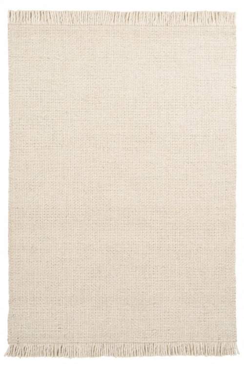 Obsession koberce Ručně tkaný kusový koberec Eskil 515 CREAM - 120x170 cm Bílá, Velké (190x270 cm a větší), Viskóza