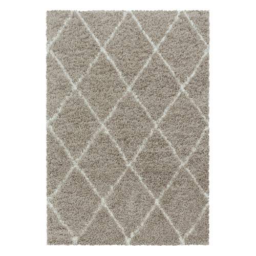 Ayyildiz koberce Kusový koberec Alvor Shaggy 3401 beige - 280x370 cm
