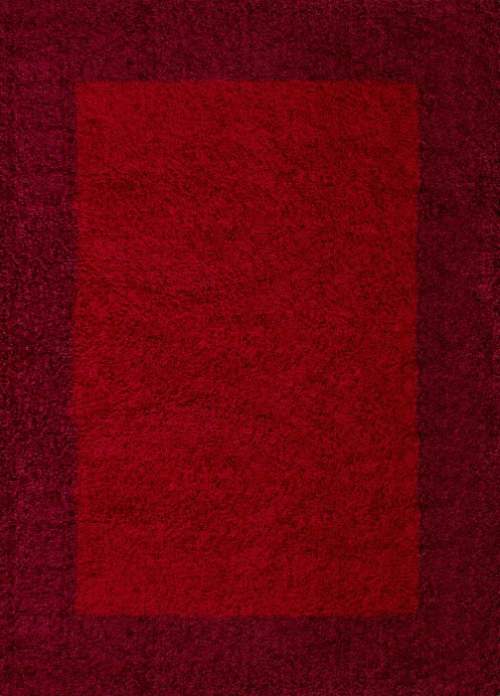 Ayyildiz koberce Kusový koberec Life Shaggy 1503 red - 300x400 cm Červená, Velké (190x270 cm a větší), Syntetický (umělý)