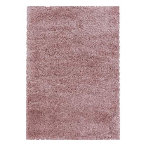 Ayyildiz koberce Kusový koberec Fluffy Shaggy 3500 rose - 280x370 cm