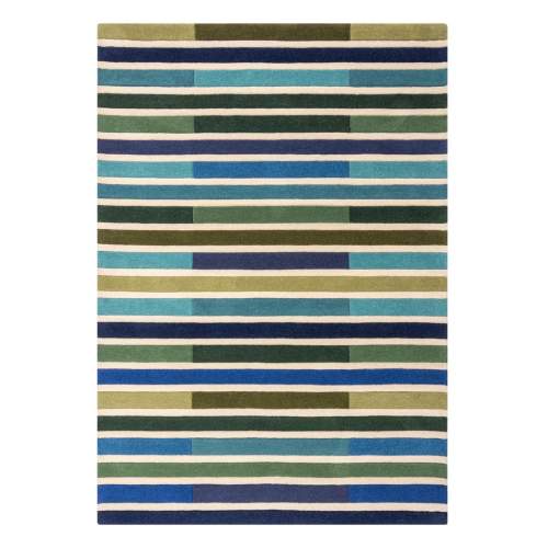 Flair Rugs koberce Ručně všívaný kusový koberec Illusion Piano Green/Multi Rozměry koberců: 120x170