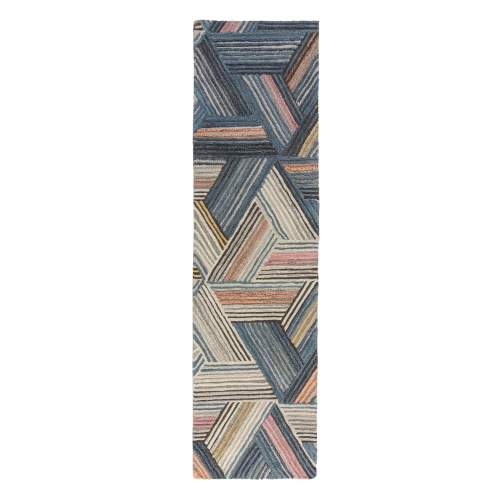 Flair Rugs koberce Kusový koberec Moda Ortiz Natural/Multi - 60x230 cm