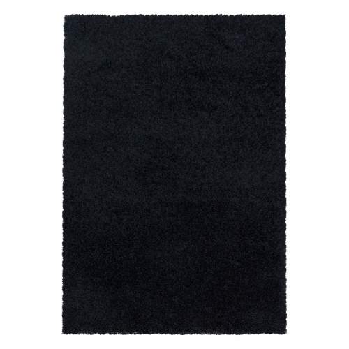 Ayyildiz koberce Kusový koberec Sydney Shaggy 3000 black - 160x230 cm