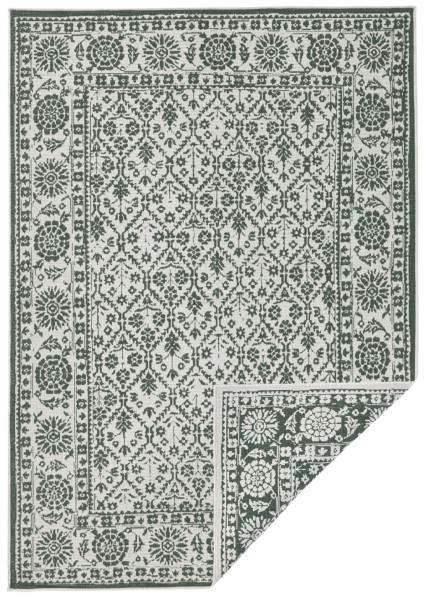 NORTHRUGS - Hanse Home koberce Kusový koberec Twin-Wendeteppiche 103115 grün creme - 160x230 cm
