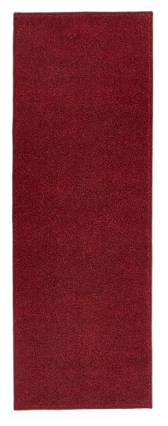 Hanse Home Collection koberce Kobercová sada Pure 102616 Rot - 3 díly: 70x140 cm (2x), 70x240 cm (1x) cm Červená, Syntetický (umělý)