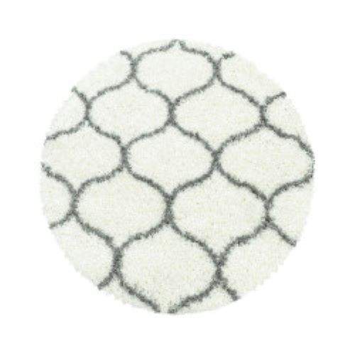 Ayyildiz koberce Kusový koberec Salsa Shaggy 3201 cream kruh - 200x200 (průměr) kruh cm