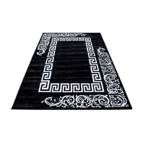 Ayyildiz koberce Kusový koberec Miami 6620 black - 160x230 cm Černá, Velké (190x270 cm a větší), Syntetický (umělý)