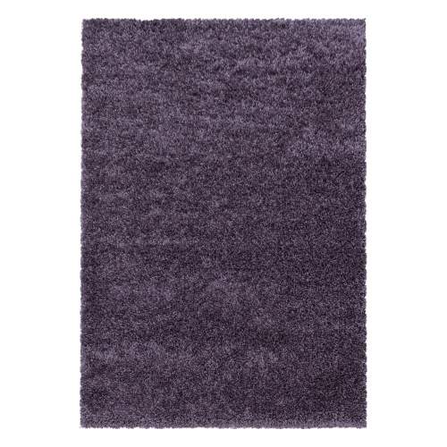 Ayyildiz koberce Kusový koberec Sydney Shaggy 3000 violett - 160x230 cm Fialová, Velké (190x270 cm a větší), Syntetický (umělý)