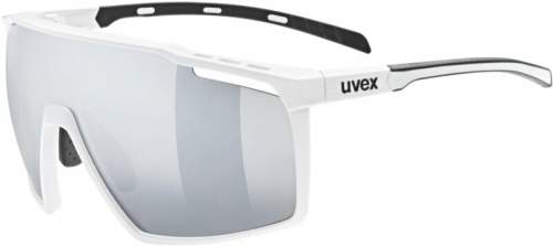 Uvex MTN Perform cyklistické brýle White Mat/Mirror Silver