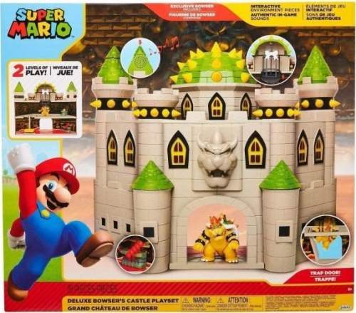 Talent show Hrací sada Super Mario a Bowser s hrad se zvukem