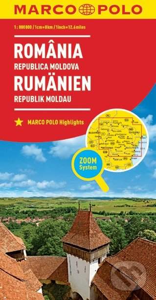 Marco Polo Rumunsko 1:800T//mapa(ZoomSystem)MD