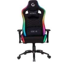 CZC.Gaming Alchemy, herní židle, RGB, černá CZCGX400