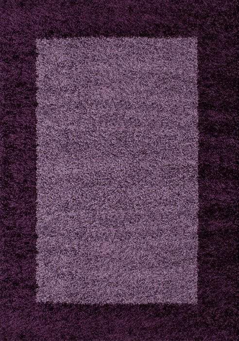 Ayyildiz koberce Kusový koberec Life Shaggy 1503 lila - 160x230 cm Fialová, Velké (190x270 cm a větší), Syntetický (umělý)