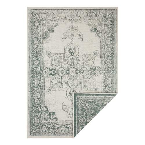 NORTHRUGS - Hanse Home koberce Kusový koberec Twin Supreme 104139 Green/Cream - 120x170 cm