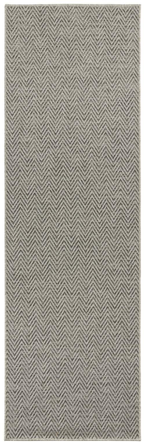 BT Carpet - Hanse Home koberce Běhoun Nature 104269 Grey/Anthracite - 80x150 cm