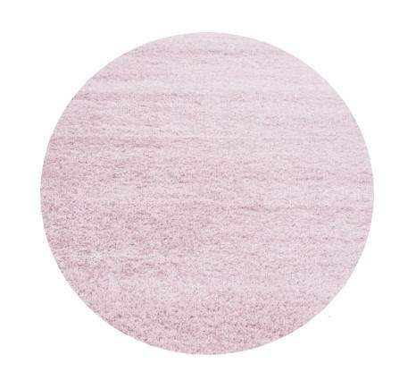 Ayyildiz koberce Kusový koberec Life Shaggy 1500 pink kruh - 160x160 (průměr) kruh cm