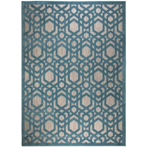 Flair Rugs koberce Kusový koberec Piatto Oro Blue - 80x150 cm