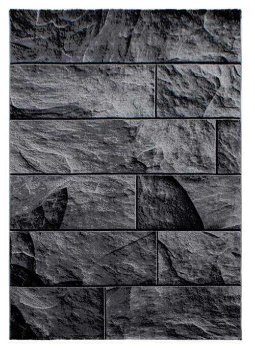 Ayyildiz koberce Kusový koberec Parma 9250 black - 120x170 cm Černá, Velké (190x270 cm a větší), Syntetický (umělý)