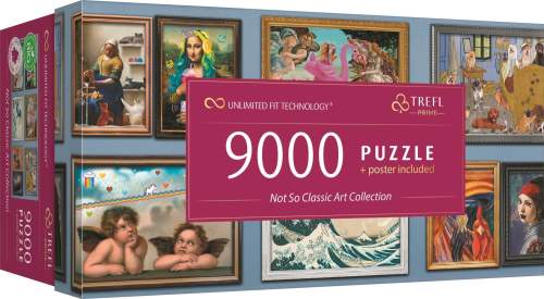 TREFL Puzzle UFT Netradiční umění 9000 dílků