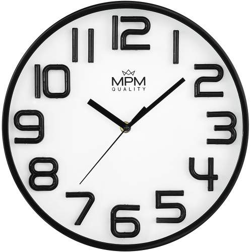 MPM Designové analogové nástěnné hodiny