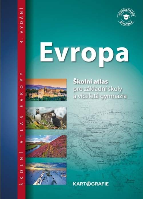 Evropa - Školní atlas pro základní školy a víceletá gymnázia - Kartografie Praha