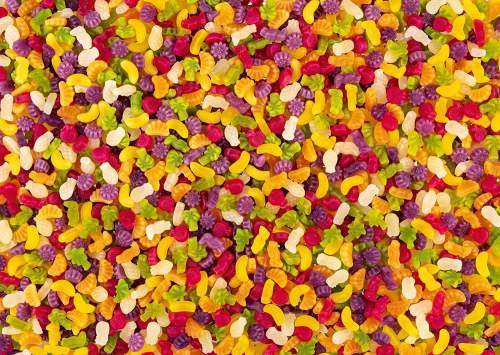 SCHMIDT Puzzle Haribo: Tropifruti 1000 dílků