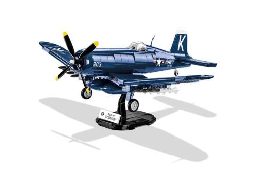 Stavebnice COBI 2417 Korean War F4U-4 Corsair, 1:32, 520 k, 1 f