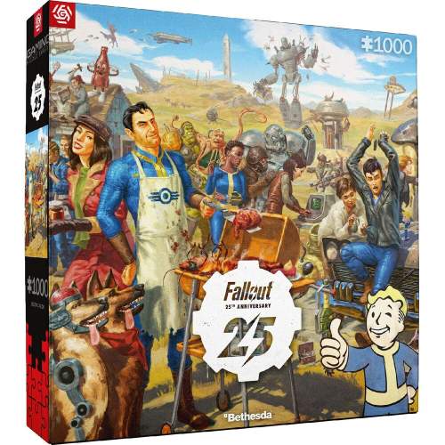 Puzzle Fallout - 25th Anniversary, 1000 dílků 05908305242918