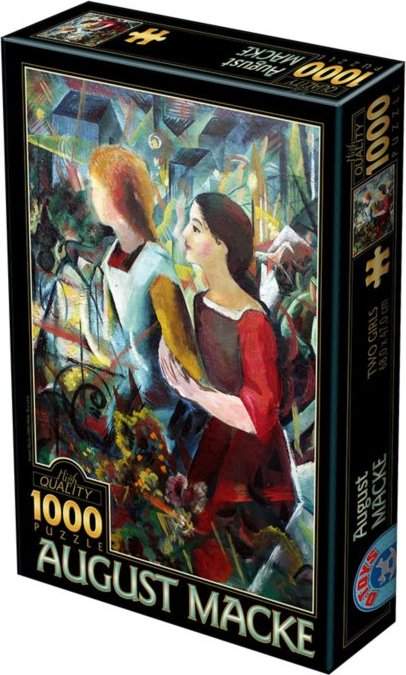 D-TOYS Puzzle Dvě dívky 1000 dílků