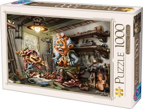 D-TOYS Puzzle Pinokio 1000 dílků