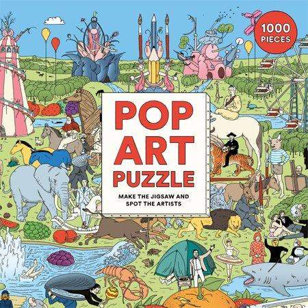 LAURENCE KING Puzzle Pop Art 1000 dílků