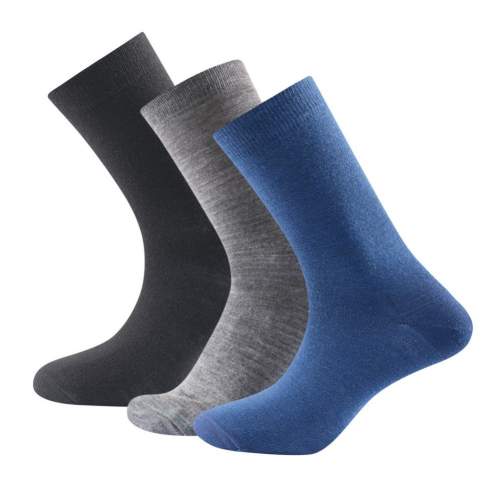 Devold Unisex ponožky Unisex ponožky, černá, velikost 36-40