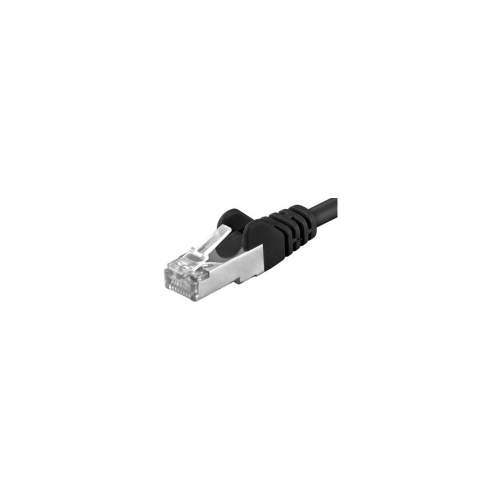Premiumcord Patch kabel CAT6a S-FTP, RJ45-RJ45, AWG 26/7 7m černá