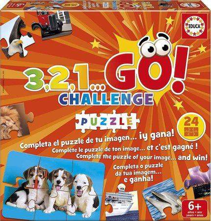 EDUCA Stolní hra 3,2,1… GO! Challenge Puzzle