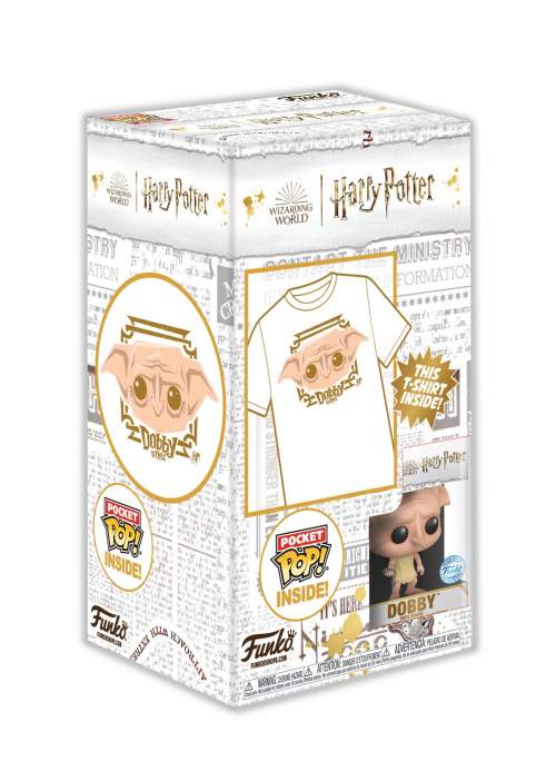 Funko Pocket POP! & Tee: Harry Potter - Dobby L (dětské)