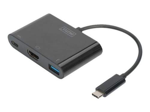 HDMI / USB adaptér Digitus DA-70855, černá