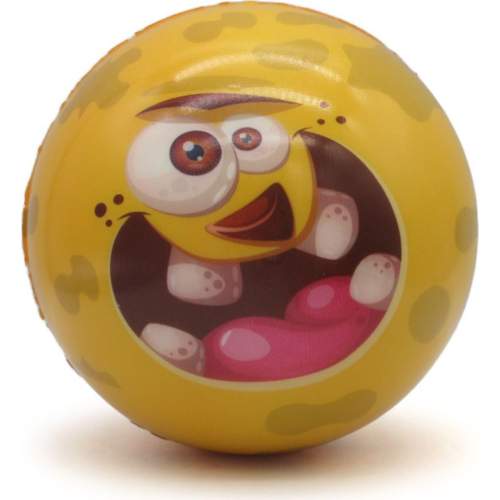Ciky Caky Monsters bláznivý míč - žlutý