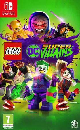 Switch hra LEGO DC Super Villains (code in box)