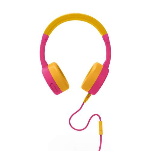 Energy Sistem Lol&Roll Pop Kids Bluetooth Headphones Pink, dětská sluchátka s technologií Bluetooth 5.1