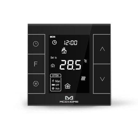 MCO Home Termostat pro elektrické vytápění Verze 2 (MH7H-EH), Černý