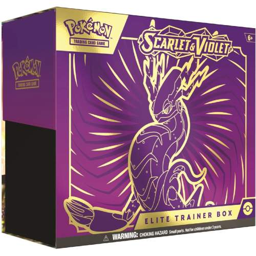 Pokémon Scarlet and Violet Elite Trainer Box - Miraidon (fialový)