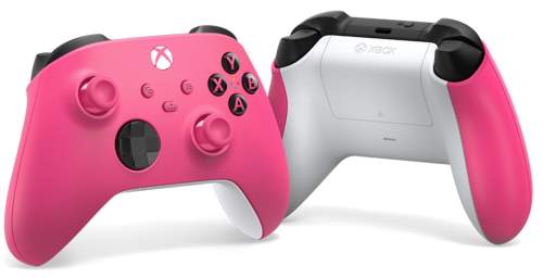 Microsoft Xbox Wireless Controller - Gamepad - bezdrátový - Bluetooth - deep pink - pro PC, Microsoft Xbox One, Android, iOS, Microsoft Xbox Series S, Microsoft Xbox Series X